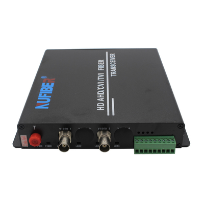 1080P convertidor video 2Ch 2MP Simplex SM 1310/1550nm FC de la fibra HD AHD/TVI/CVI