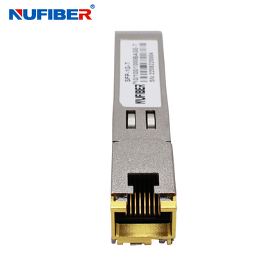 Gigabit Copper RJ45 SFP Module Transceiver 10/100/1000Mbps UTP Cable Copper 100m compatible con Cisco