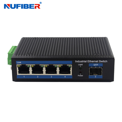 El Sfp ranura 4 potencias de entrada redundantes del interruptor Unmanaged portuario de Ethernet