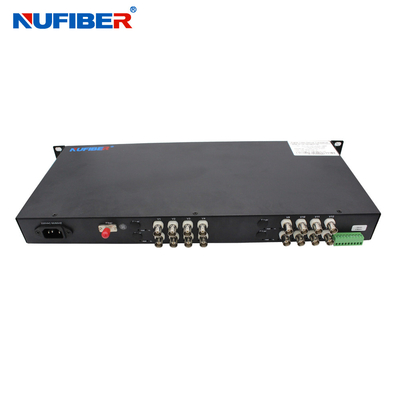 Convertidor video de la fibra 5VDC medios, transmisor de la gama larga y receptor video