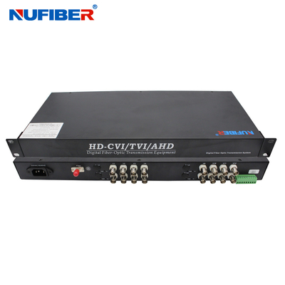 Convertidor video de la fibra 5VDC medios, transmisor de la gama larga y receptor video