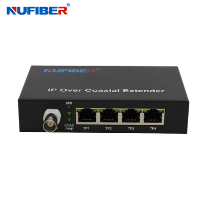 Ethernet 10 100Mbps sobre el suplemento coaxial los 2KM con 1BNC 4LAN