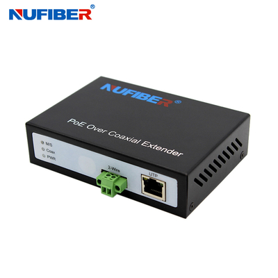 Ethernet del IP de 2 alambres sobre el suplemento coaxial función de 0 - de los 300M With POE