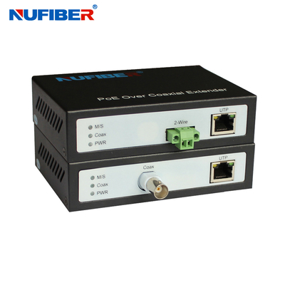 Ethernet del IP de 2 alambres sobre el suplemento coaxial función de 0 - de los 300M With POE