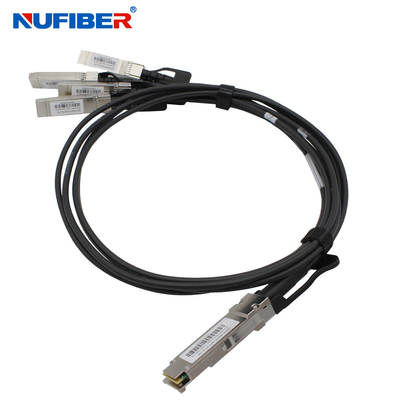 cable directo pasivo de Twinax del cobre de la fijación 30AWG del 1M