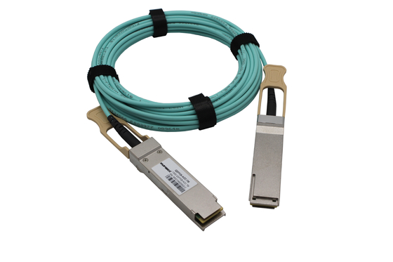 QSFP28 activo óptico al cable de Ethernet de QSFP28 AOC 100G 26AWG