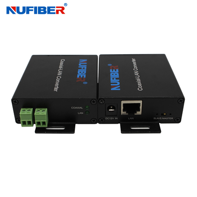 Rj45 a Ethernet del IP de 2 alambres sobre poder del convertidor DC12V del par trenzado