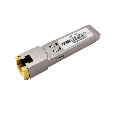 Módulo el 100m de 1000BASE-T RJ45 SFP Gigabit Ethernet compatible con Cisco