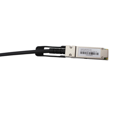 40G QSFP+ al cobre directo Twinax del cable AWG30 AWG24 de la fijación de QSFP+ 40G