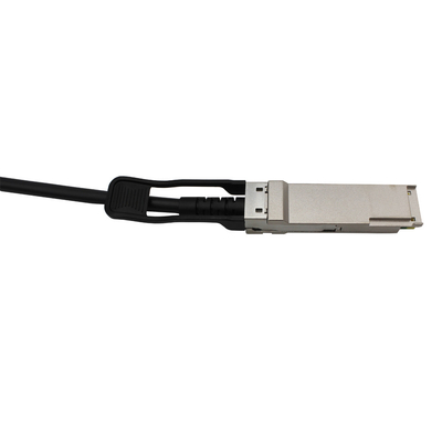 40G QSFP+ al cobre directo Twinax del cable AWG30 AWG24 de la fijación de QSFP+ 40G