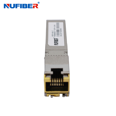 módulo de UTP de Ethernet del cobre 10Gbps del módulo los 30m de SFP RJ45 del cobre 10G