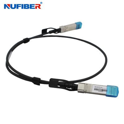 el cable de cobre SFP+ de la fijación directa de 10Gig SFP al OEM de SFP+ los 0.5m/1m/2m/3m/5m modificó para requisitos particulares