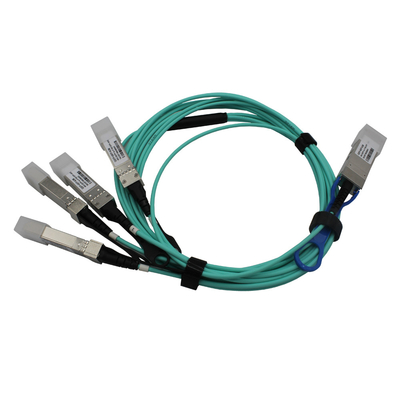 QSFP al cable el 1m los 5m de 4x10G 40G Sfp+ AOC con el conector del LC