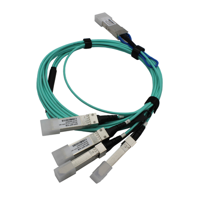 QSFP al cable el 1m los 5m de 4x10G 40G Sfp+ AOC con el conector del LC