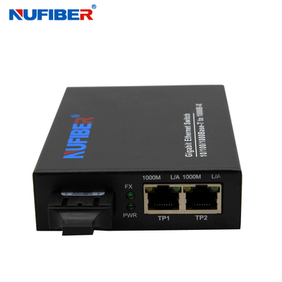 Milímetro de 850nm los 0.55km del SC de la fibra de Ethernet del interruptor de protección del broadcast storm