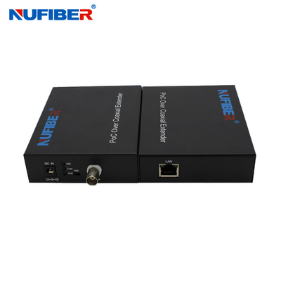 Ethernet del POE del PC sobre el convertidor coaxial los 900M 1 tarifa de datos del puerto RJ45 del puerto 1 de BNC alta