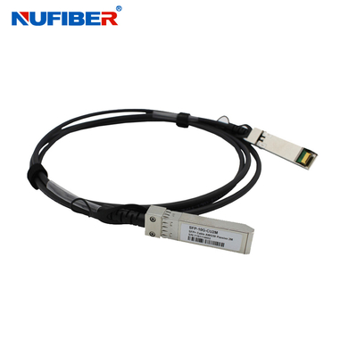 cable directo 10G Dac Cable Hot Pluggable SFP 20 PIN Footprint de la fijación de 3M SFP+