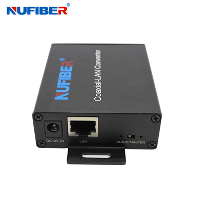 10 convertidor video del suplemento HD del 100M IP Ethernet Over Coaxial