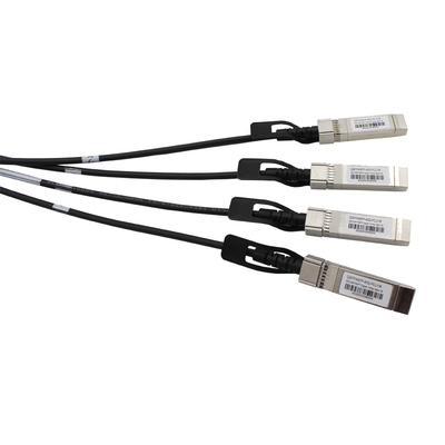 40G QSFP+ al cable del cobre DAC FTTH de la voz pasiva de 4x10G SFP+