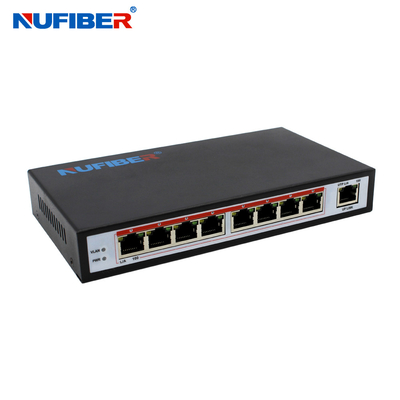 ODM 4 del OEM interruptores portuarios de Ethernet de 8 16 24 48V POE para NVR