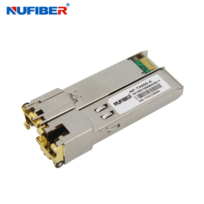 transmisor-receptor de SFP Gigabit Ethernet del cobre 1.25G del 10/100/1000M